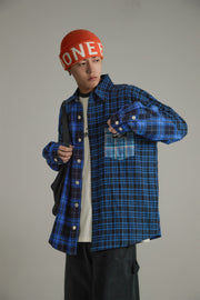 Vintage Check Loose Fit Shirt