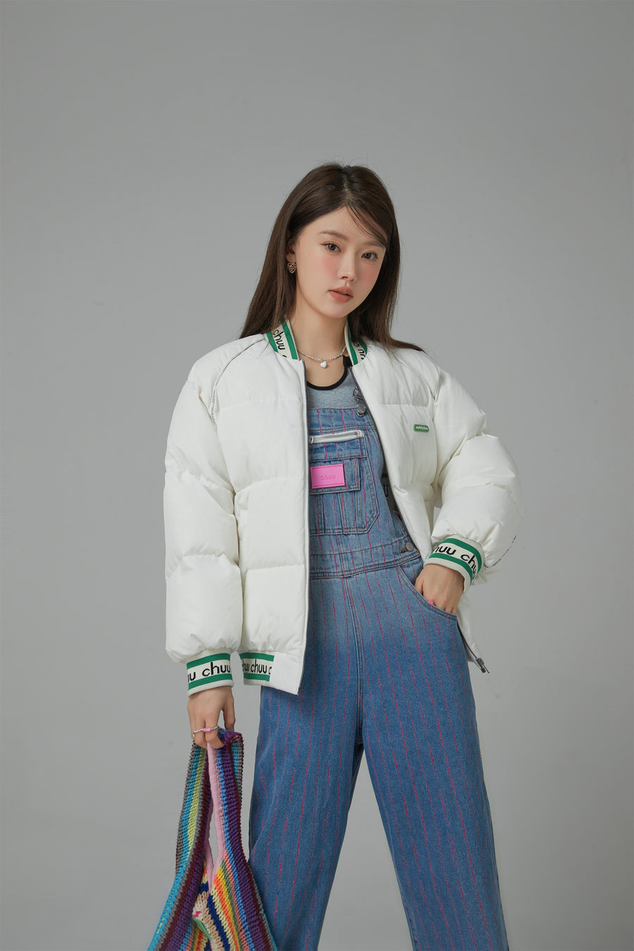 CHUU Body Language Overfit Duck Down Padded Jacket