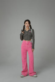 The Shape Of You Heart Bootcut Denim Jeans