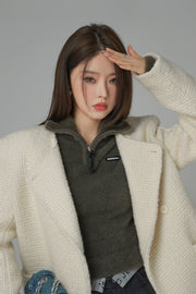 I Bloom And Grow Tweed Wool Jacket