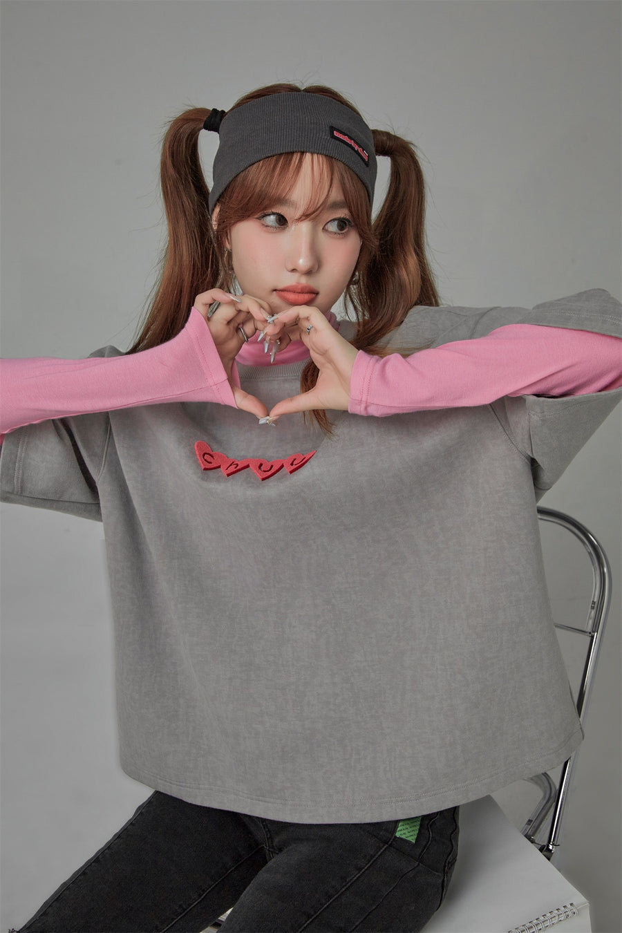 CHUU Turtleneck Long Sleeve Slimfit Top