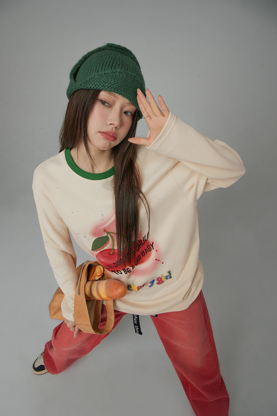 CHUU Sleigh Ride Loose Fit T-Shirt