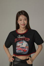 Road Trip Cropped T-Shirt