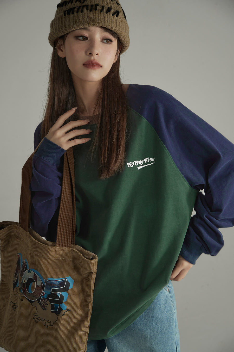 CHUU Skater Boyfriend Loose Fit Sweatshirt