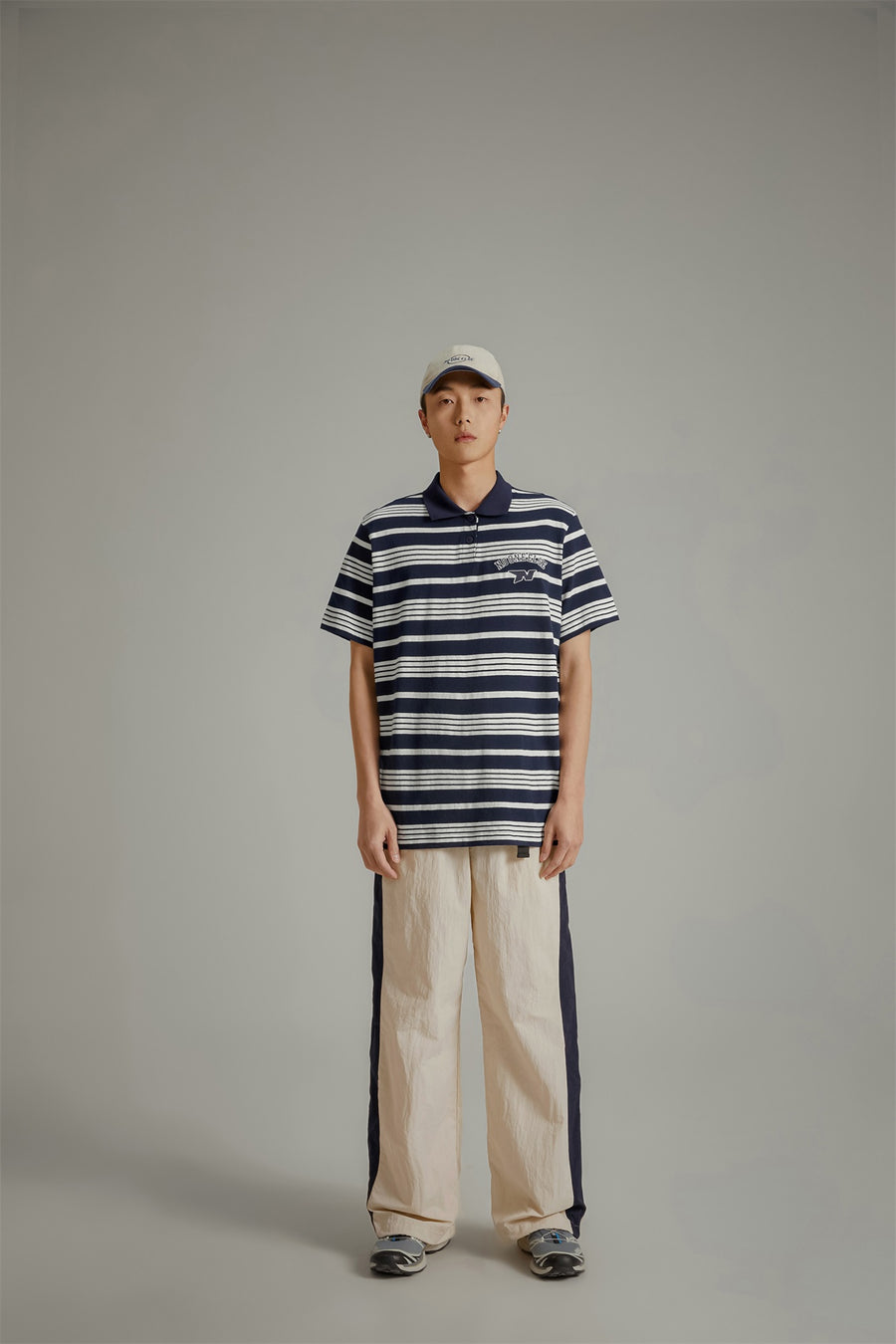 CHUU Color Bands Wide Summer Jogger Pants