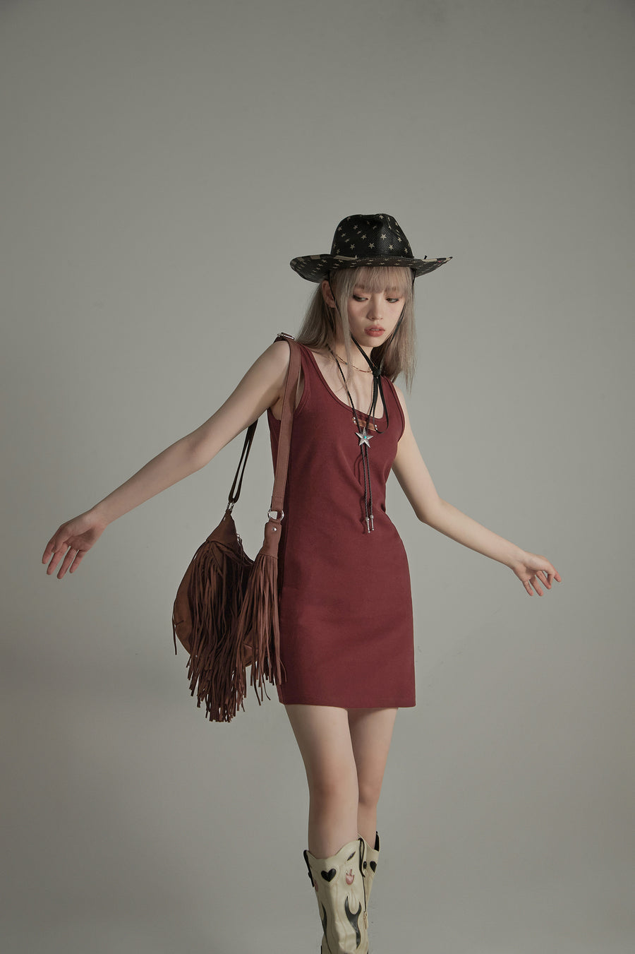 CHUU Essential Sleeveless Mini Dress