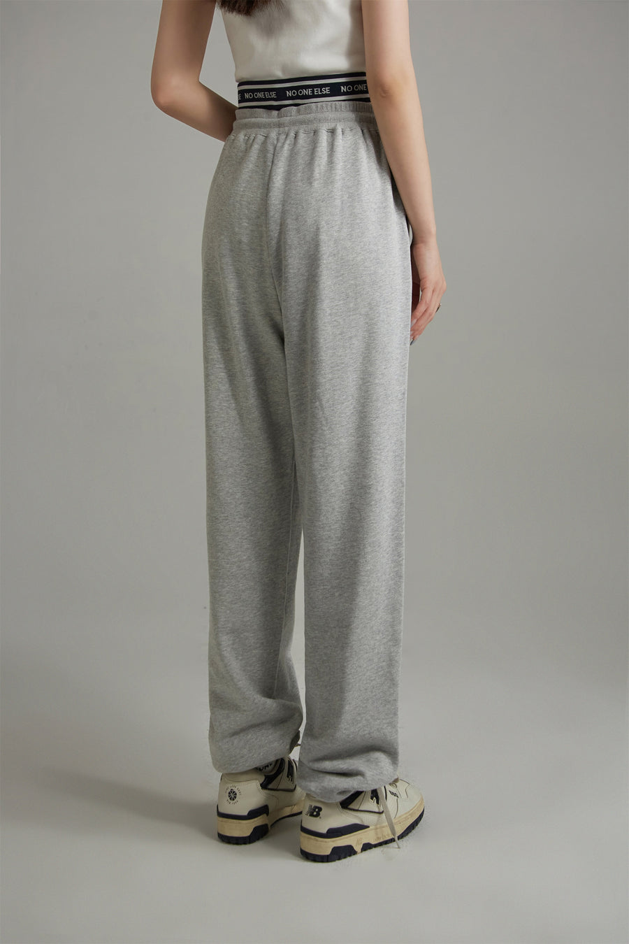 CHUU High Waist Loose Fit Jogger Pants