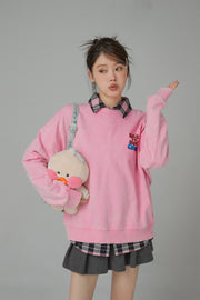 We Have Met Before Chuu Loose Fit Sweatshirt