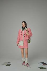 Sweet Chuu Girl Tweed Jacket