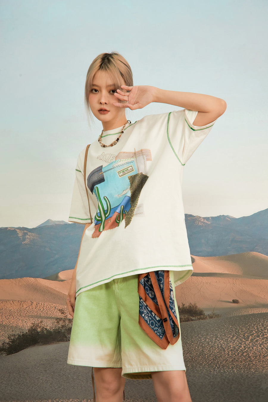 CHUU Maintain Balance Printed T-Shirt