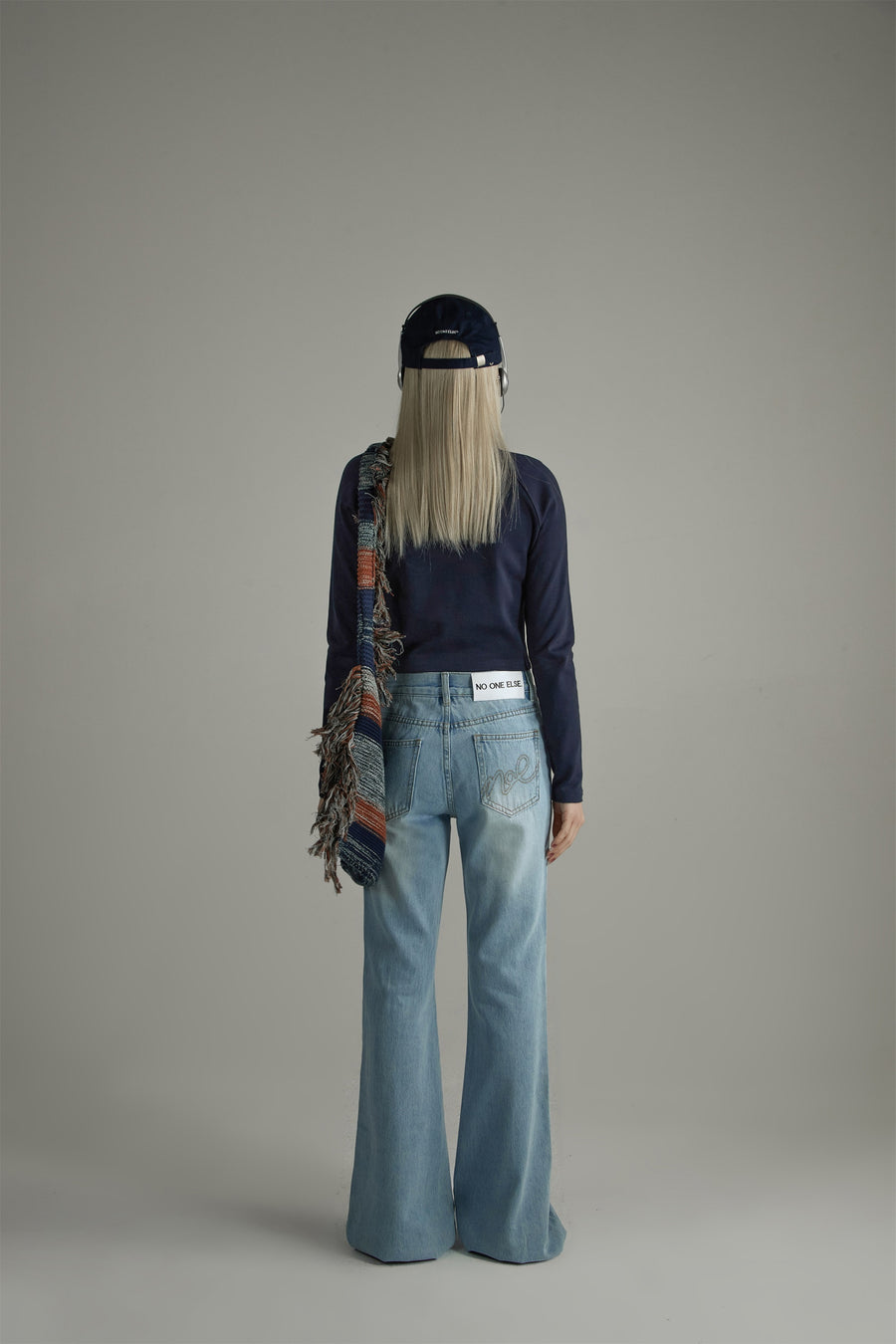 CHUU Semi-Bootcut Denim Jeans