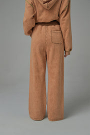 Vintage Wash Wide Jogger Pants