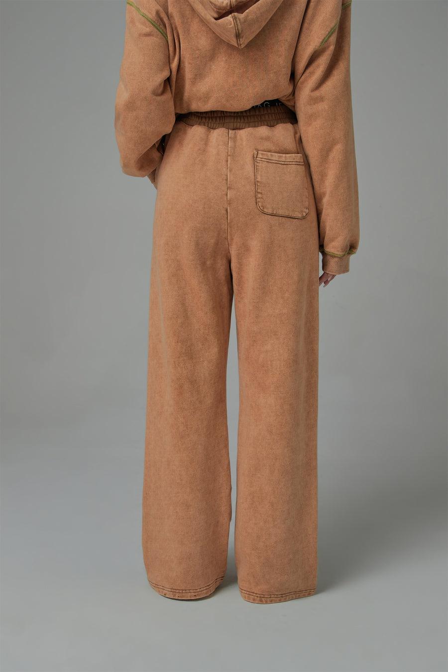 CHUU Vintage Wash Wide Jogger Pants