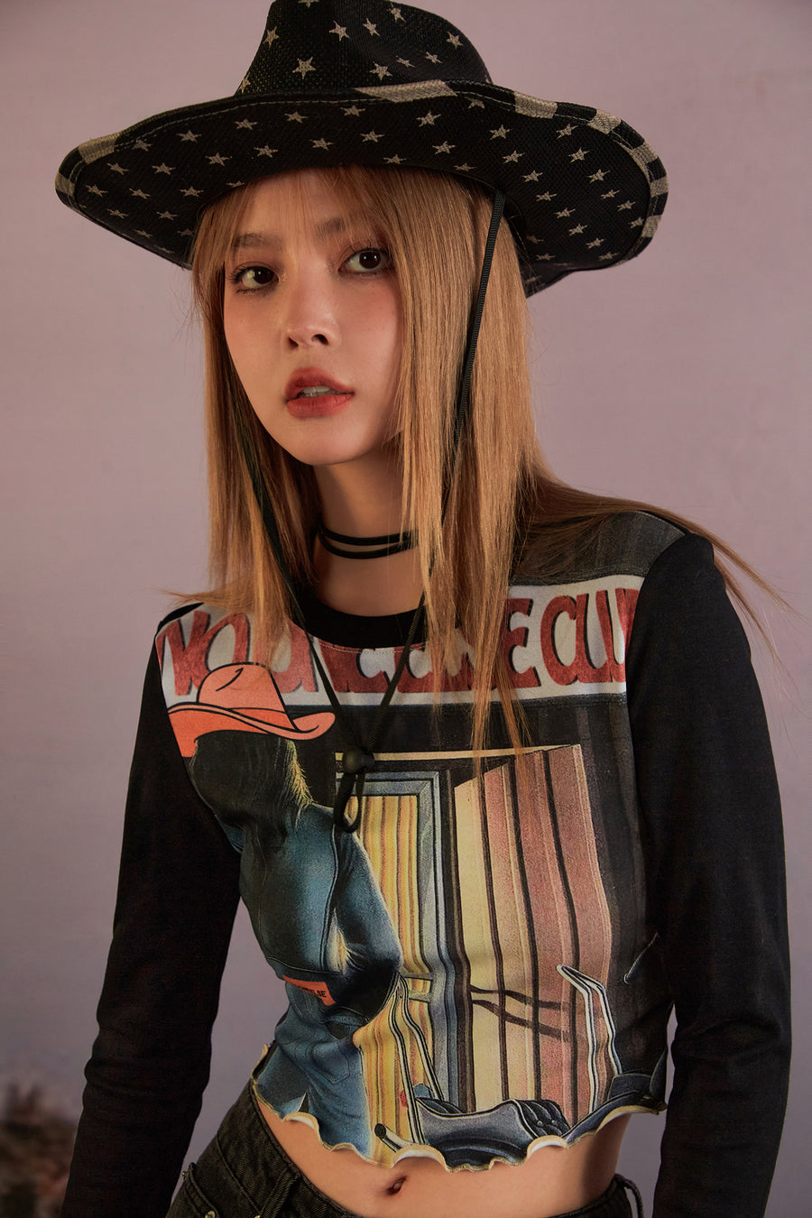 CHUU Vintage Lettuce Hem T-Shirt