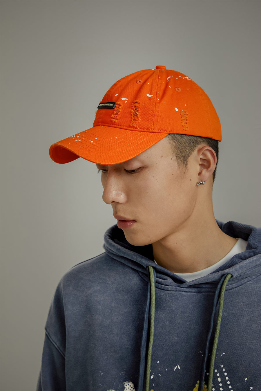 CHUU Distressed Ball Cap