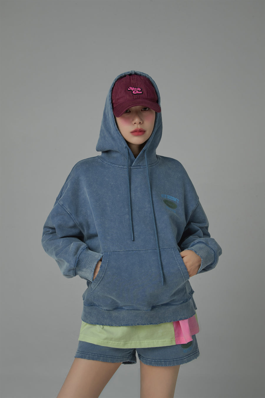 CHUU Size Doesnt Matter Cotton Overfit Hoodie