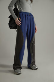 Color Matching Waves Jogger Pants