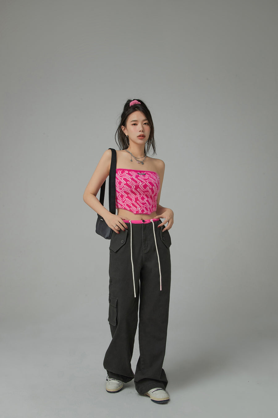 CHUU Stay This Way Wide Cargo Slacks Pants