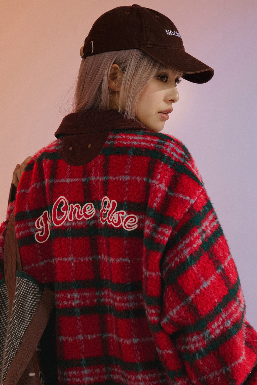 CHUU Vintage Check Loose Fit Jacket