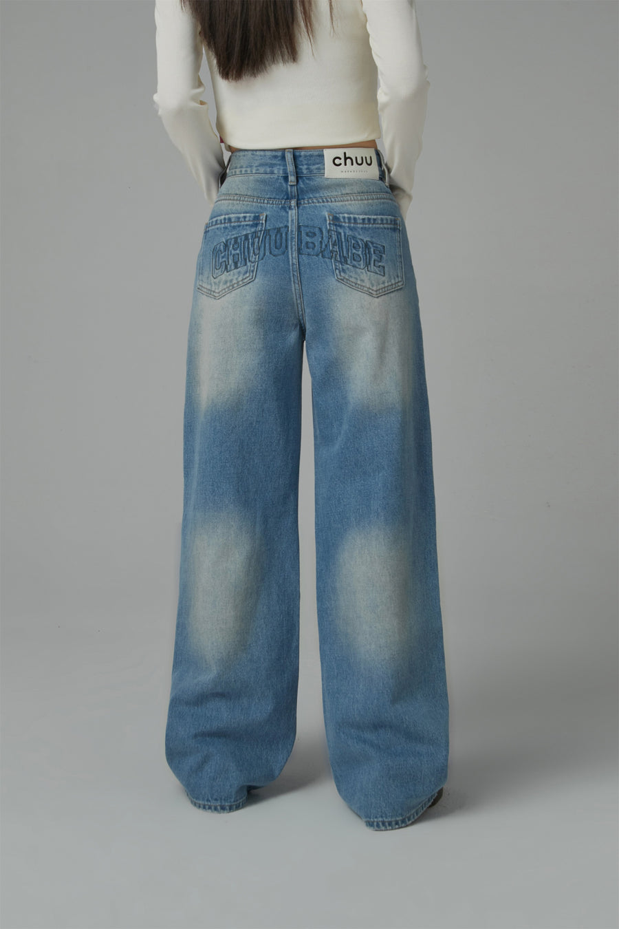 CHUU Chuu Babe Loose Fit Denim Jeans