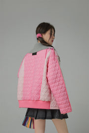 Chuu Heart Quilted Jacket