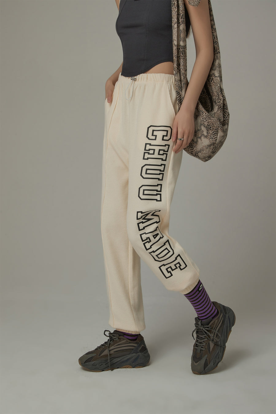 CHUU Chuu Made Logo Jogger Pants