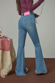 Half Of My Heart Bootcut Denim Jeans