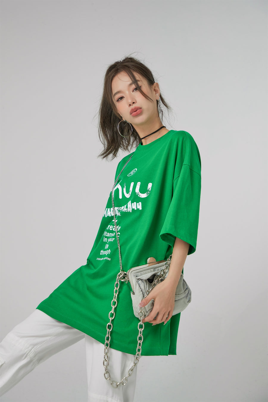 CHUU Vitamin C Loosefit Maxi T-Shirt