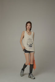 Colored Circus Fasntasia Sleeveless T-Shirt