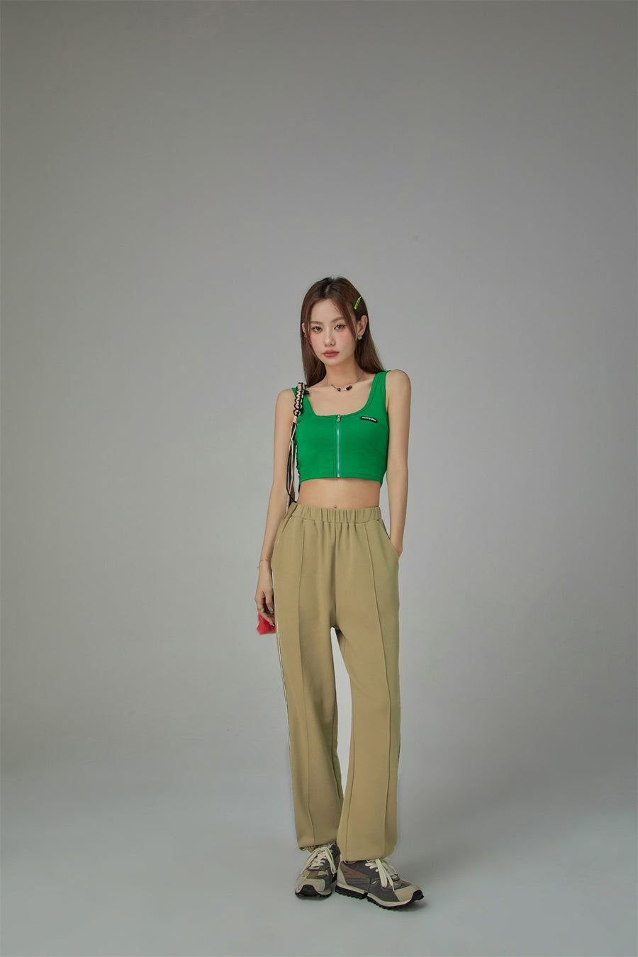 CHUU Simple Side Line Jogger Pants