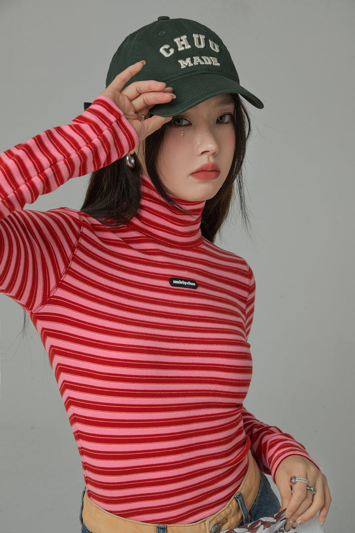 The Show Stopper Striped Polar T-Shirt