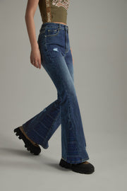 Slim Bootcut Denim Jeans