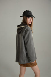 Noe Fashion Loose Fit Outer Jacket