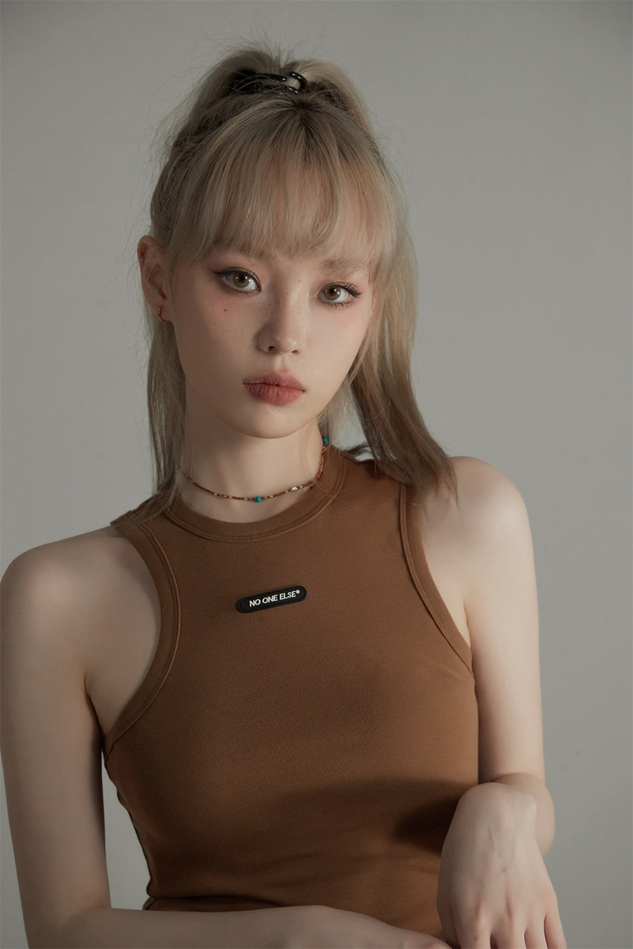 CHUU Basic Unbalanced Top