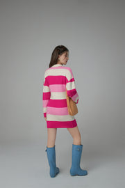 All I Will Ever Need Striped Knit Dress