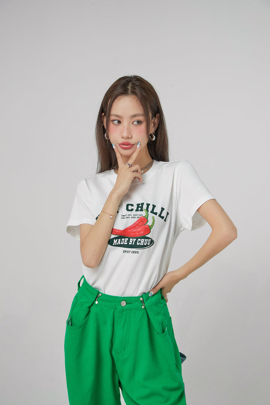 CHUU Hot Chilli Loosefit T-Shirt