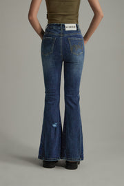 Slim Bootcut Denim Jeans