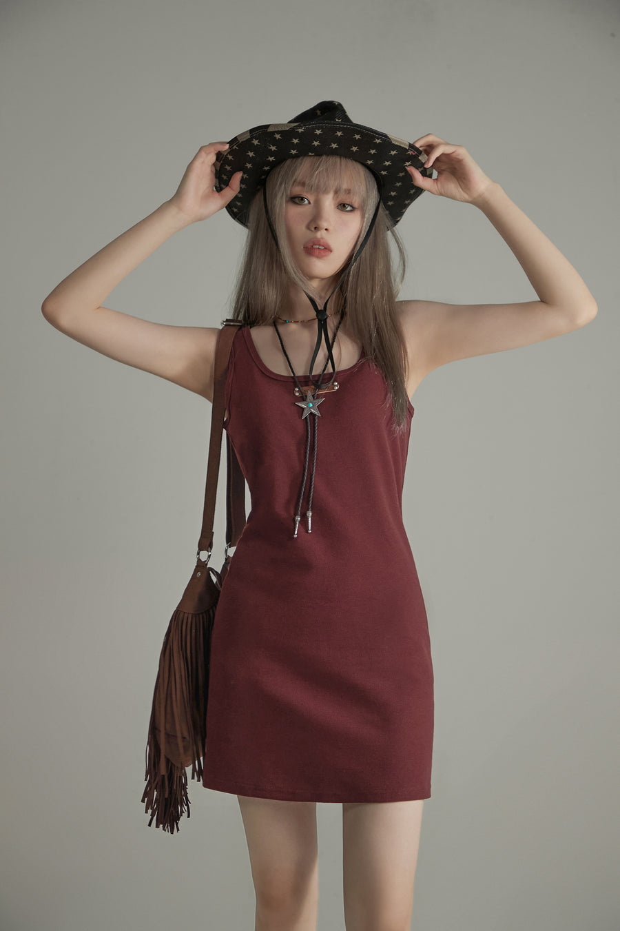 CHUU Essential Sleeveless Mini Dress