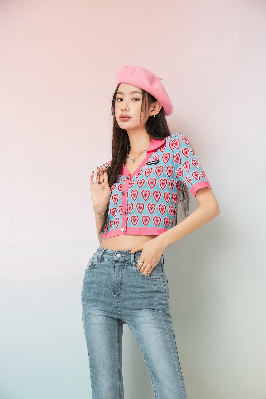 CHUU Time To Shake Things Up Knit Top