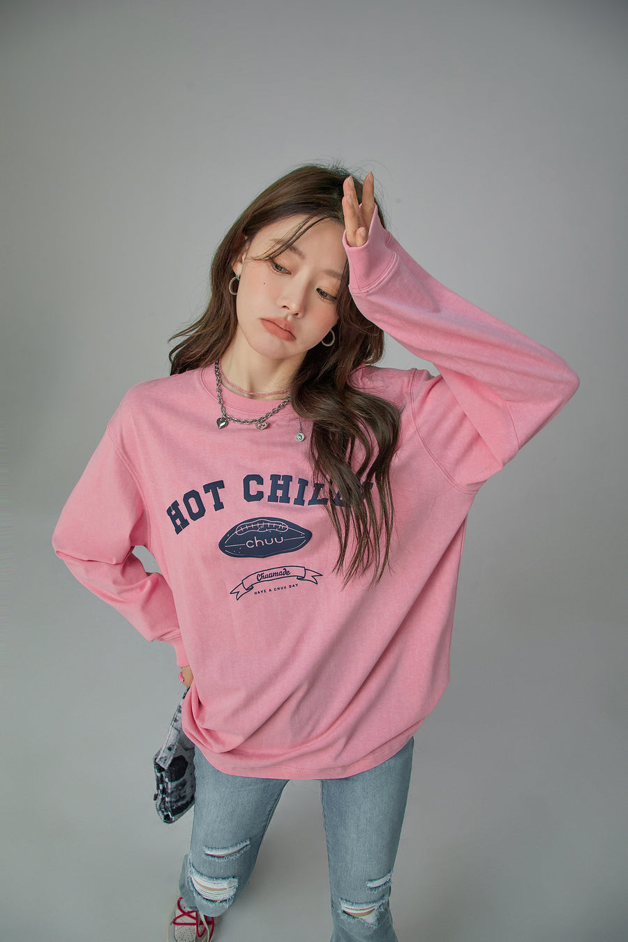 CHUU Hot Chili Long Sleeve T-Shirt