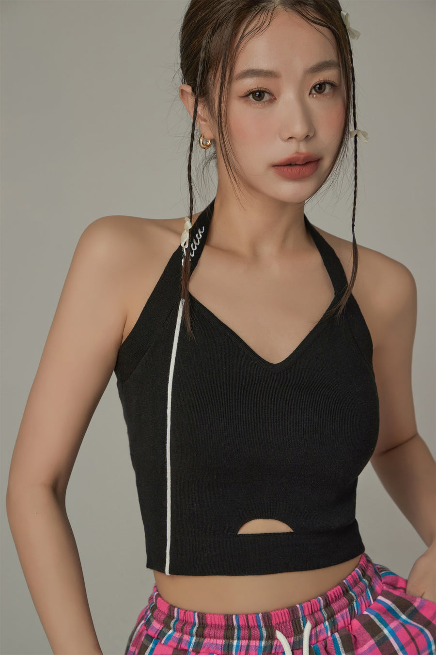 CHUU Halter Neck Sleeveless Top