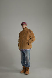 Overfit Fleece Padding Jacket