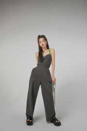 Corset Top Jogger Jumpsuit