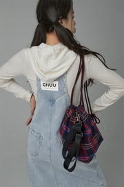 Distressed Denim Overall Dress