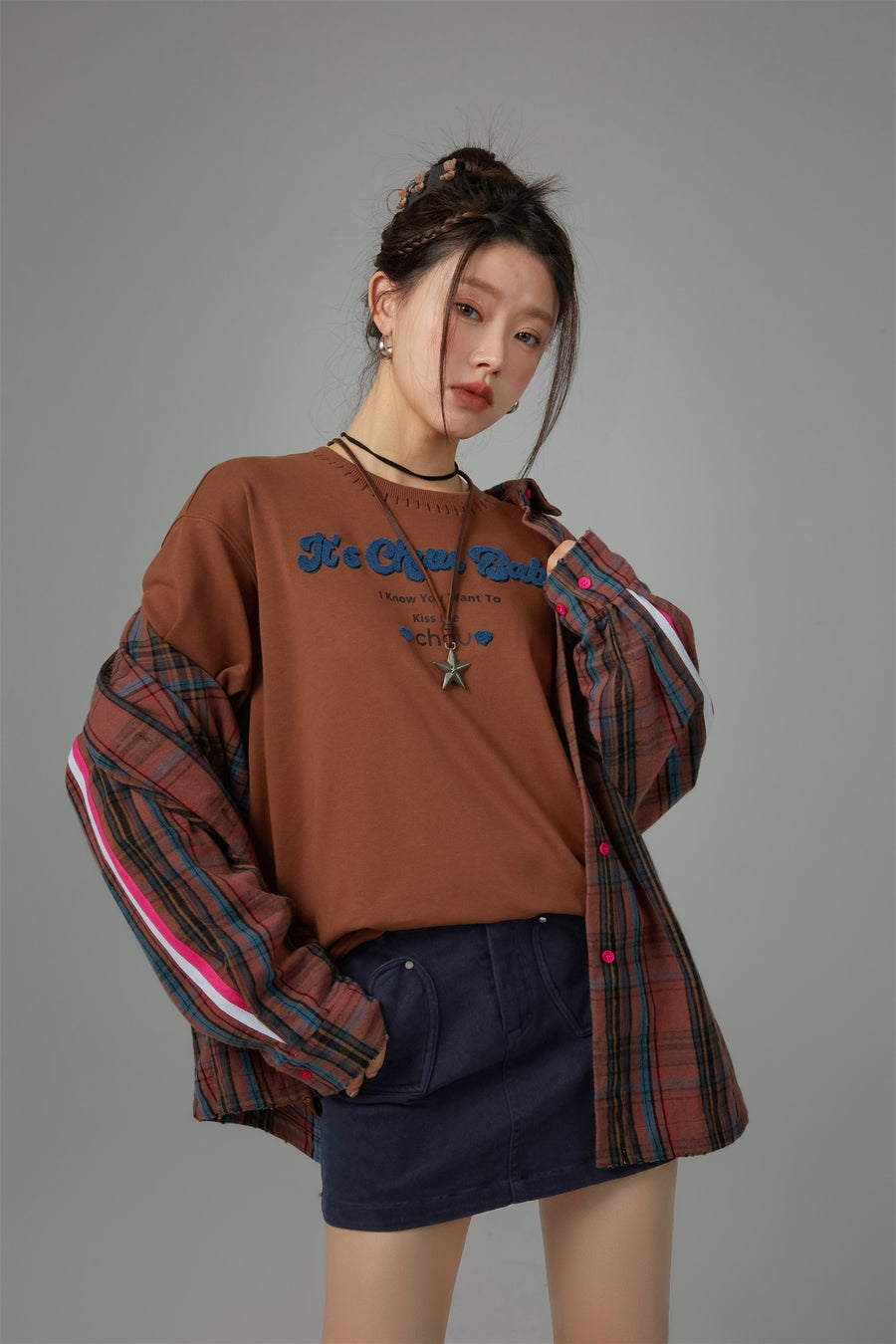 CHUU In My Space Vintage Loose Fit T-Shirt