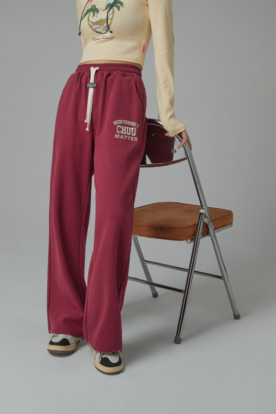 CHUU Chuu Matter String Sweatpants