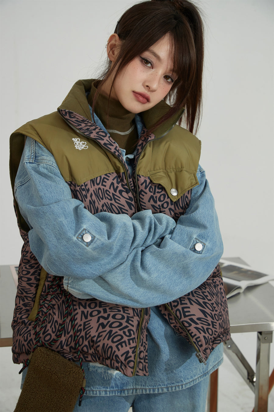 CHUU Noe Padded Vest