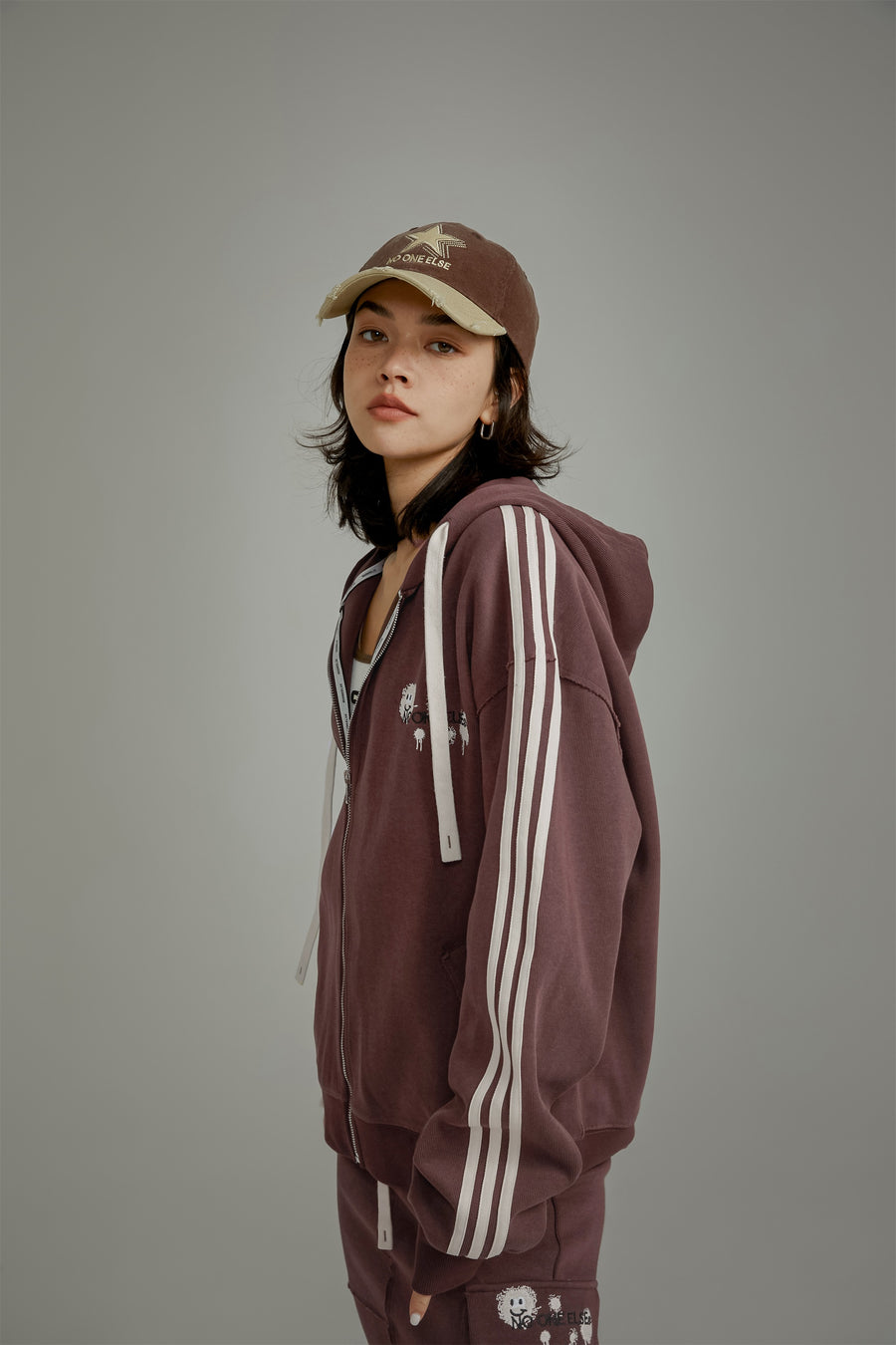 CHUU Noe Daily Hooded Zip-Up Jacket