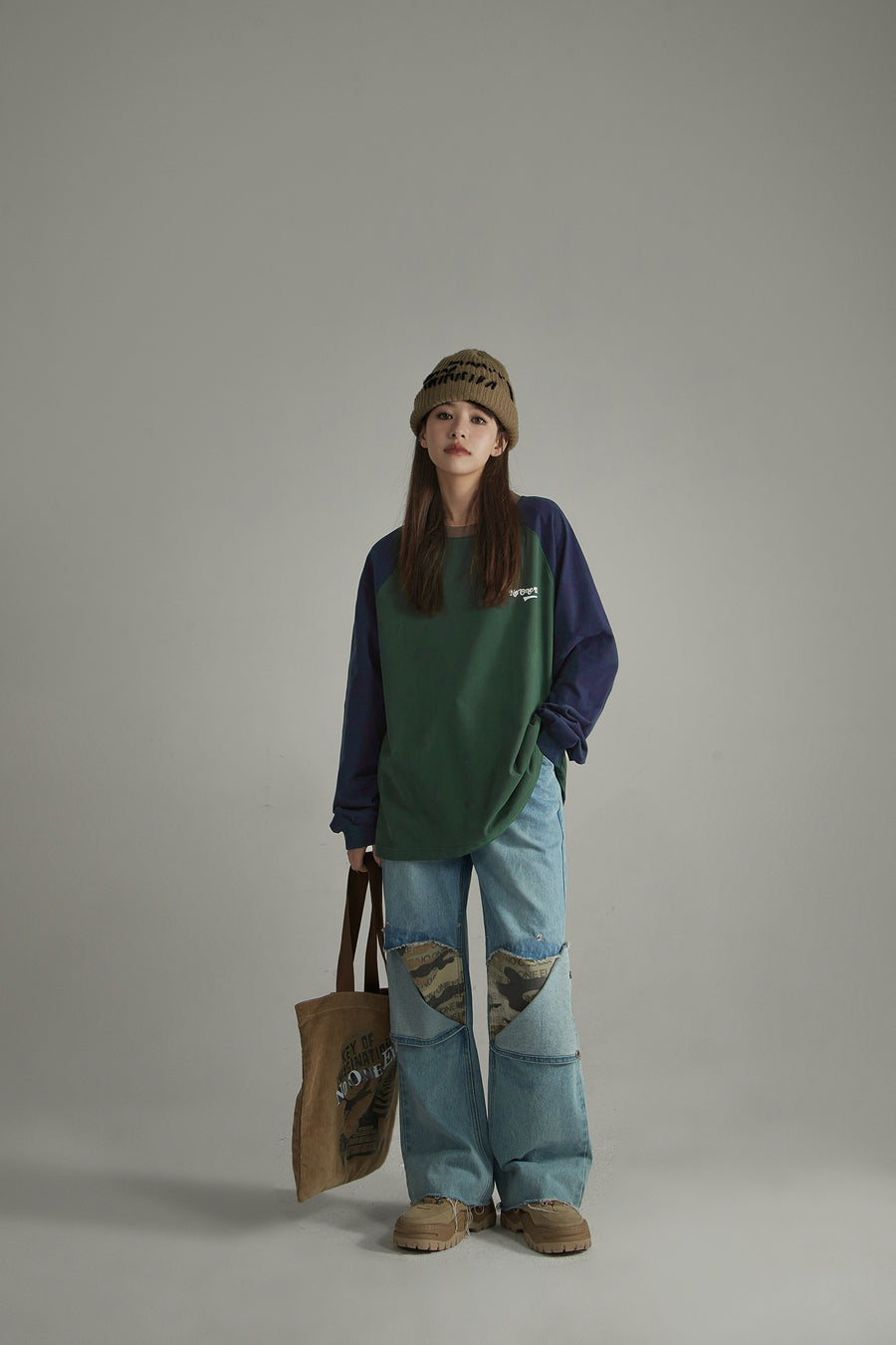 CHUU Skater Boyfriend Loose Fit Sweatshirt