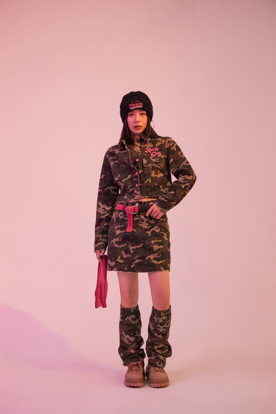 CHUU Camouflage Ankle-Warmers